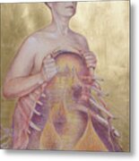 If I Could Have Opened My Heart Metal Print