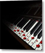 If Music Be The Food Of Love... Play On Metal Print