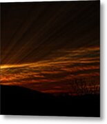 In The Beginning Metal Print