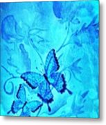 In The Blue Metal Print