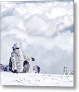 Above The Clouds Metal Print