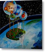 In The Sky There Is No East Or West Metal Print