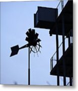 Industrial Breeze Metal Print