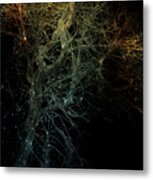 Infared Tree Art Dance Of The Lightning Bugs Metal Print