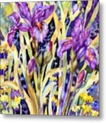 Iris I Metal Print