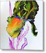 Iris Of A Different Color Metal Print