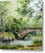 Irish Overpass Metal Print