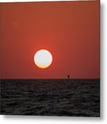 It Is Well With My Soul Sunset Metal Print