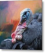 It's Turkey Time Metal Print