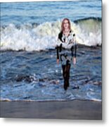 I've Been Trying To Walk On Water Metal Print