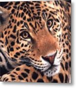 Jaguar Painting Metal Print