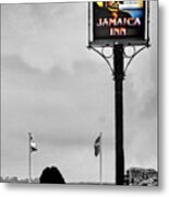 Jamaica Inn Pub Sign Metal Print