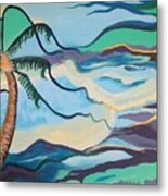 Jamaican Sea Breeze Metal Print