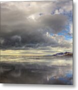 January Storm Metal Print