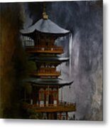 Japanese Temple. Metal Print