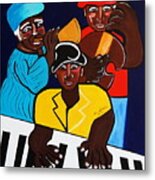 Jazz Sunshine Band Metal Print