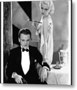 Jean Harlow James Cagney The Public Enemy 1931-2016 Metal Print
