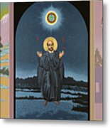 Jesuit Triptych-st Peter Faber-st Ignatius-st Francis Xavier Metal Print