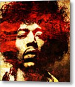 Jimi Hendrix #1 Metal Print