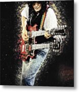 Jimmy Page Ii Metal Print