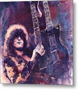 Jimmy Page Metal Print