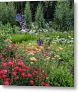 John Denver Sanctuary Flowers Three Metal Print