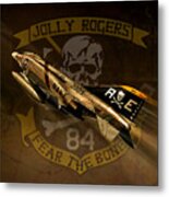 Jolly Rogers Phantom Two Metal Print