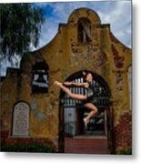 Joyful Jump Metal Print