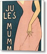 Jules Mumm And Co - Wine - Vintage Advertising Poster Metal Print