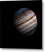 Jupiter And It 4 Major Moons Metal Print