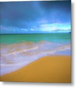 Seascape, Kailua - Lanikai, Oahu, Hawaii Metal Print