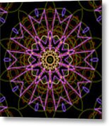 Kaleidoscope 956 By Kristalin Davis Metal Print