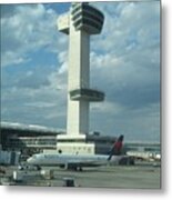 Kennedy Airport Control Tower Metal Print
