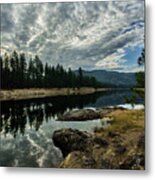Kettle River At Barstow Metal Print