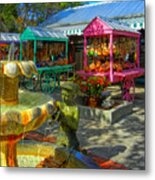 Key West Mallory Square Metal Print