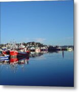 Killeybeggs Harbor Metal Print