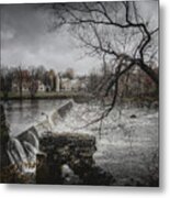 Kingfield Dam Metal Print