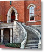 Kirkland Hall Stairway Vanderbilt University  1839 Metal Print