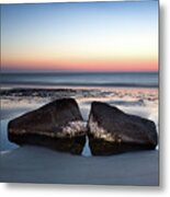 Kissing Rocks Metal Print