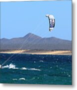 Kiteboarding Metal Print