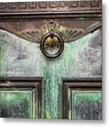 Knock Metal Print