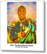 Kobe Bryant. #thankskobe #kobe Metal Print
