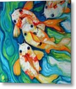 Koi Inny Minny Miney Moe Metal Print