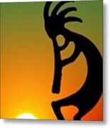 Kokopelli Metal Print