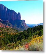 Kolob Canyon Metal Print