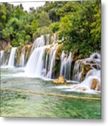 Krka National Park Waterfalls Metal Print