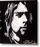 Kurt Kobain Metal Print