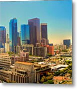 La Metal Print