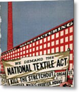 Labor Poster, 1935 Metal Print