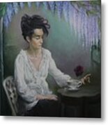 Lady In Waiting Metal Print